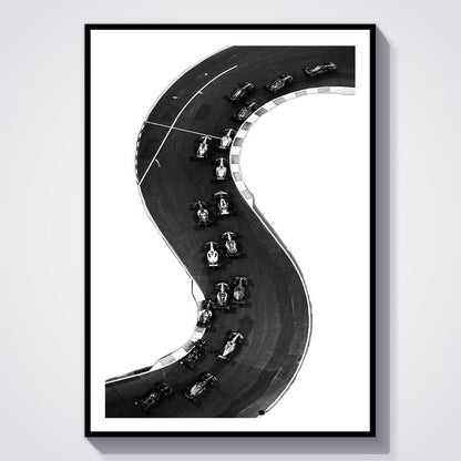 Flex Designs Poster F1 Ariel 5 x 7" Home Goods - Sports  Poster