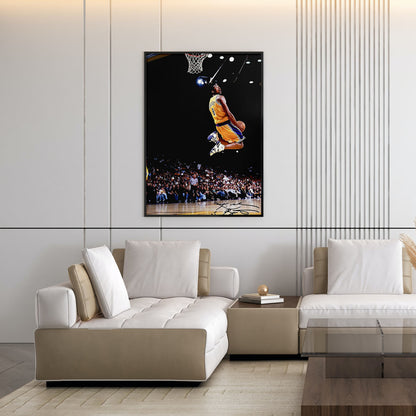 Flex Designs Poster Vintage Kobe Byrant LA Lakers 11 x 17" Home Goods - Sports  Poster