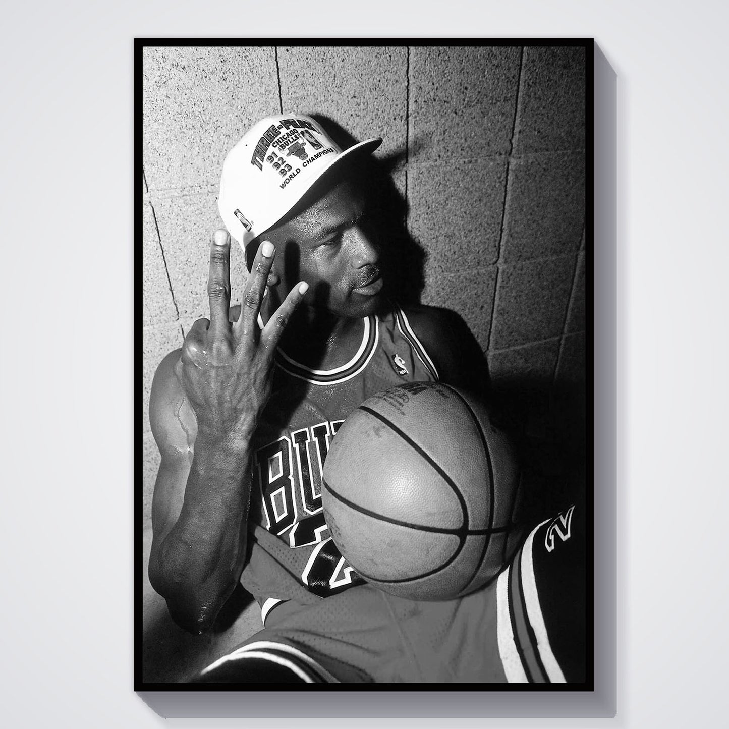 Flex Designs Poster Vintage Michael Jordan Celebration 11 x 17" Home Goods - Sports  Poster
