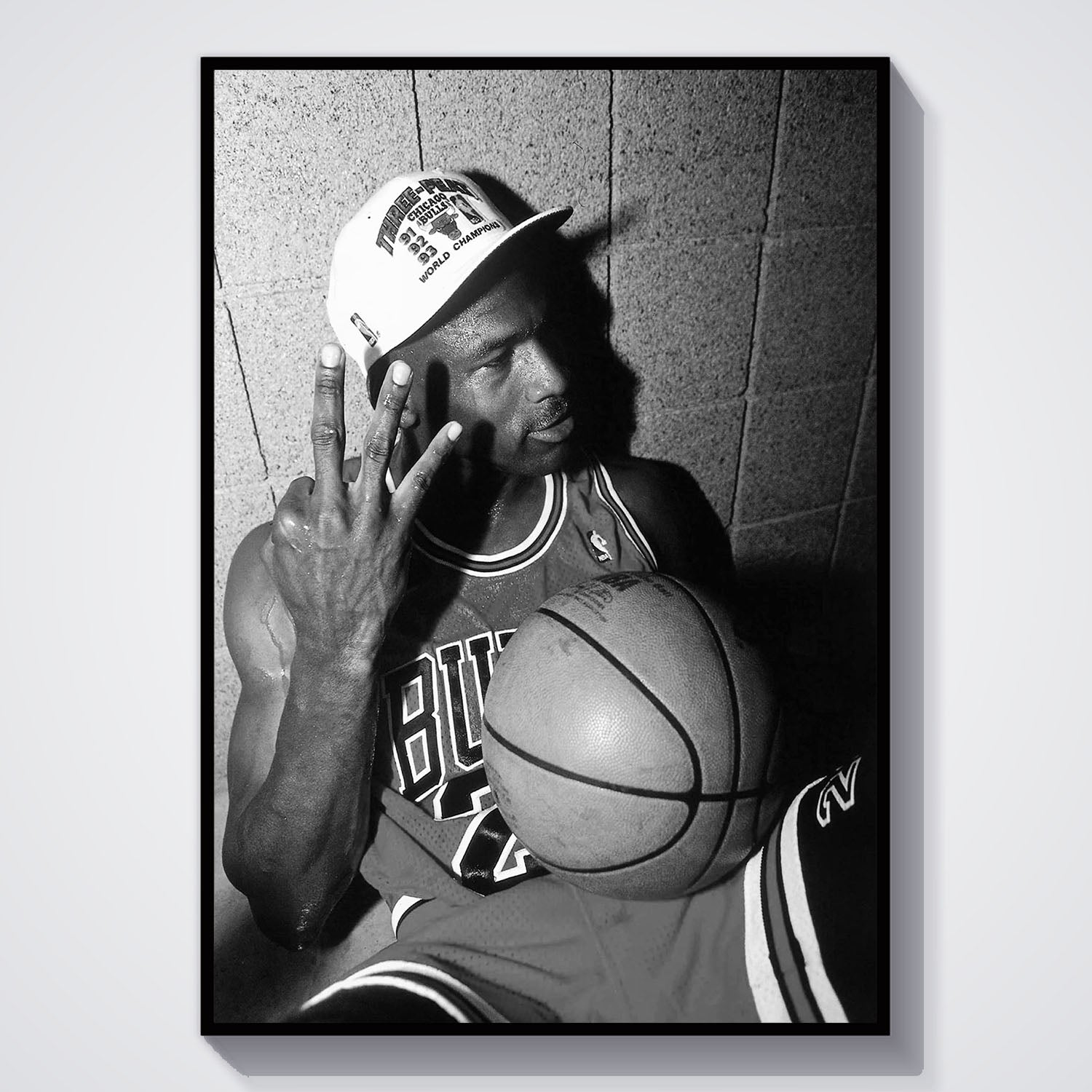 Flex Designs Poster Vintage Michael Jordan Celebration 11 x 17" Home Goods - Sports  Poster
