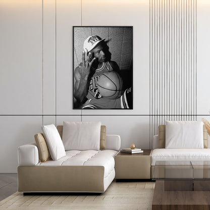 Flex Designs Poster Vintage Michael Jordan Celebration 11 x 17" Home Goods - Sports  Poster