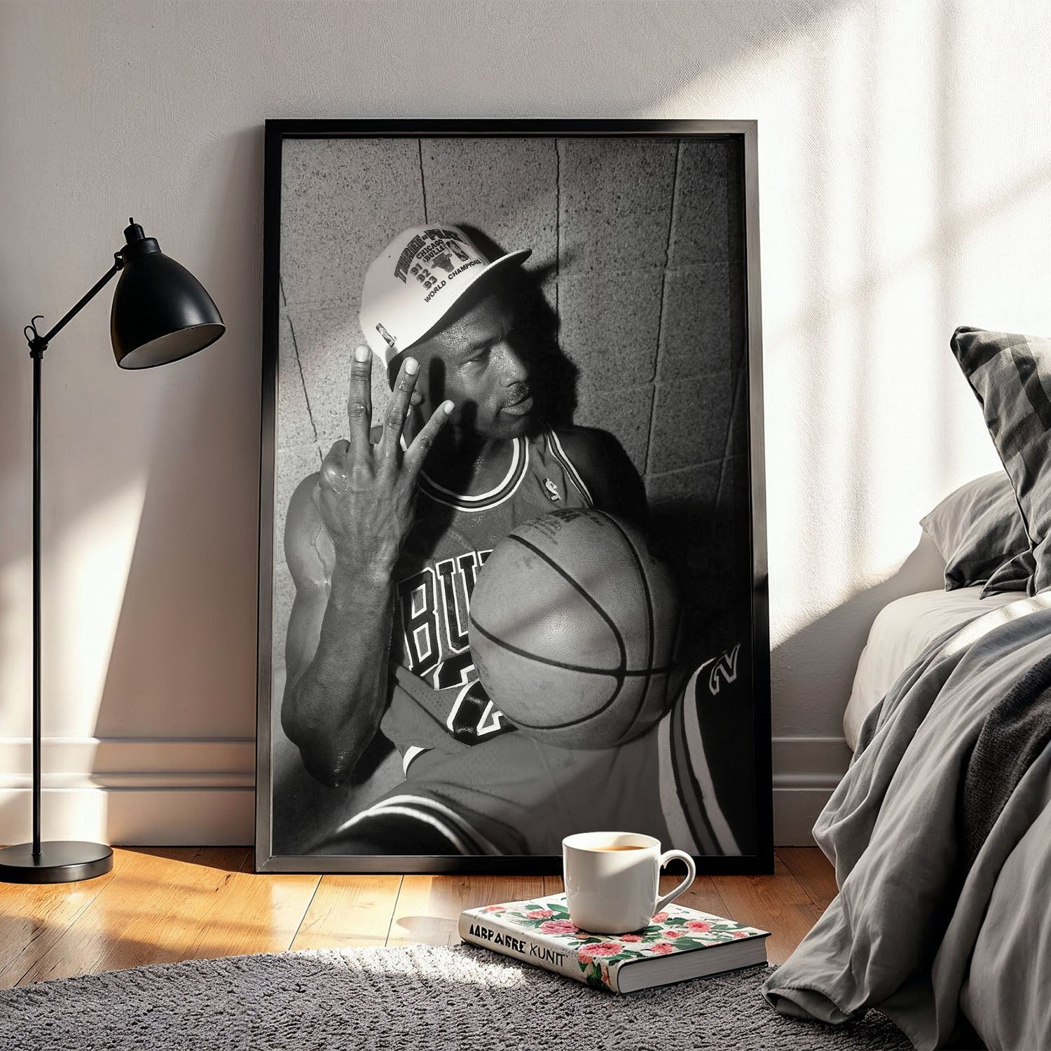 Flex Designs Poster Vintage Michael Jordan Celebration 11 x 17" Home Goods - Sports  Poster