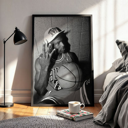 Flex Designs Poster Vintage Michael Jordan Celebration 11 x 17" Home Goods - Sports  Poster