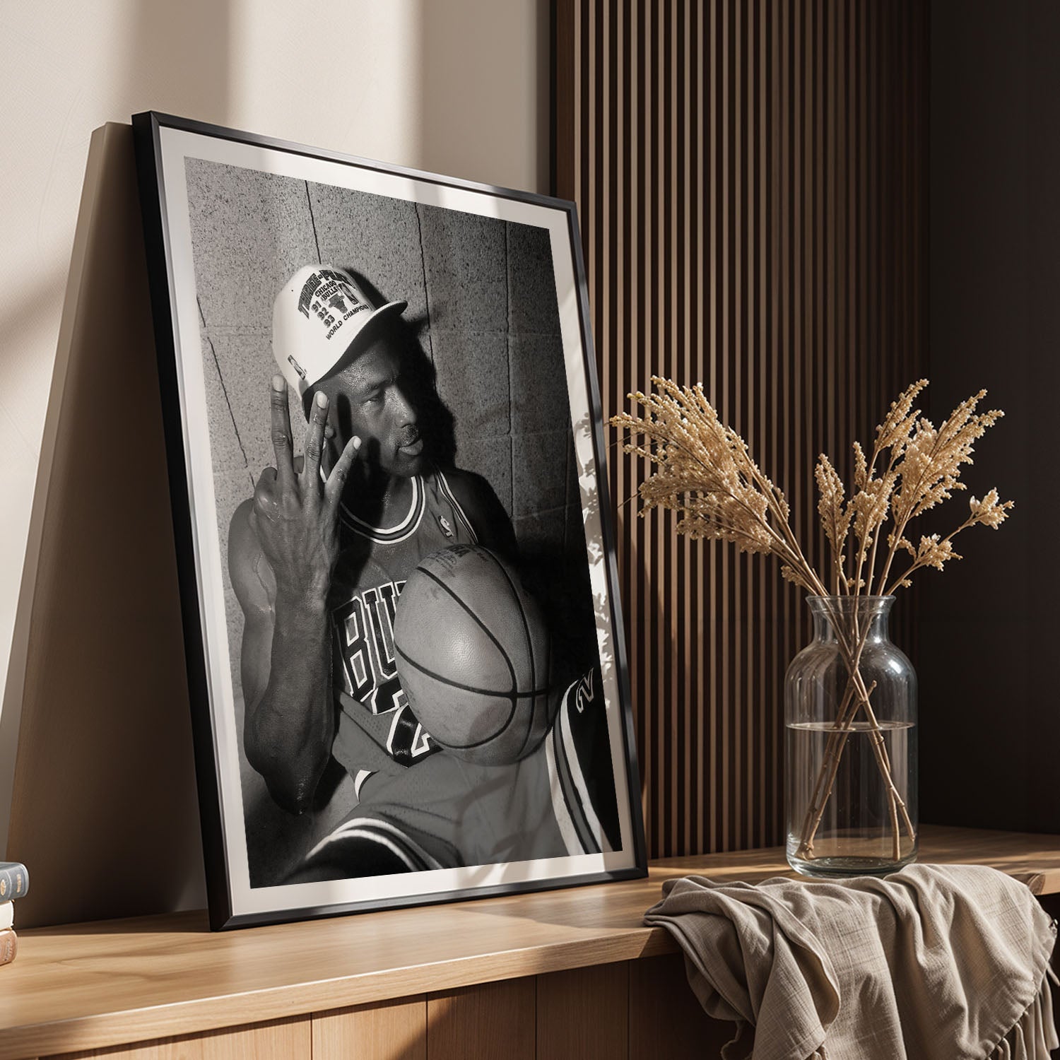 Flex Designs Poster Vintage Michael Jordan Celebration 11 x 17" Home Goods - Sports  Poster