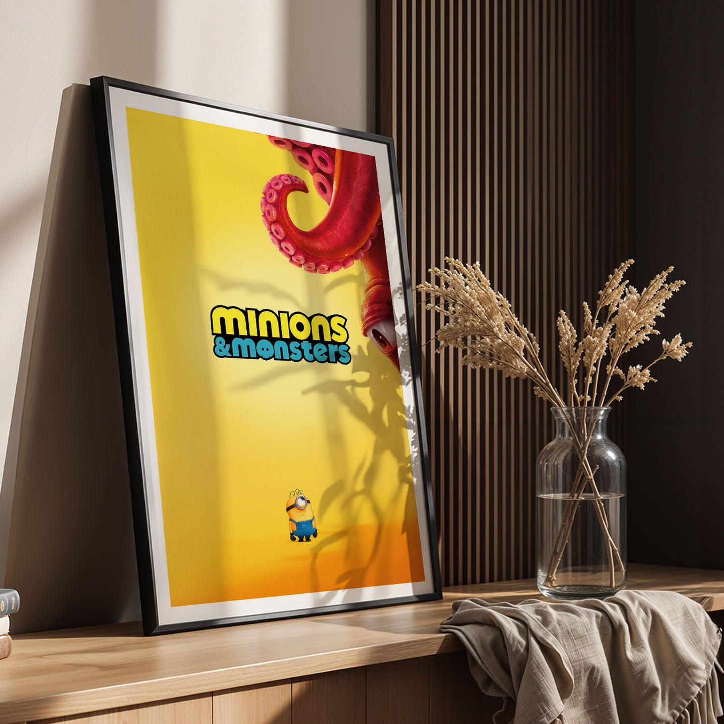 Flex Designs Poster Minions & Monsters Cinematic 11 x 17" Home Goods - Movie 2026 Movie Poster