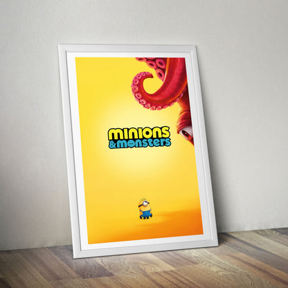 Flex Designs Poster Minions & Monsters Cinematic 5 x 7" Home Goods - Movie 2026 Movie Poster