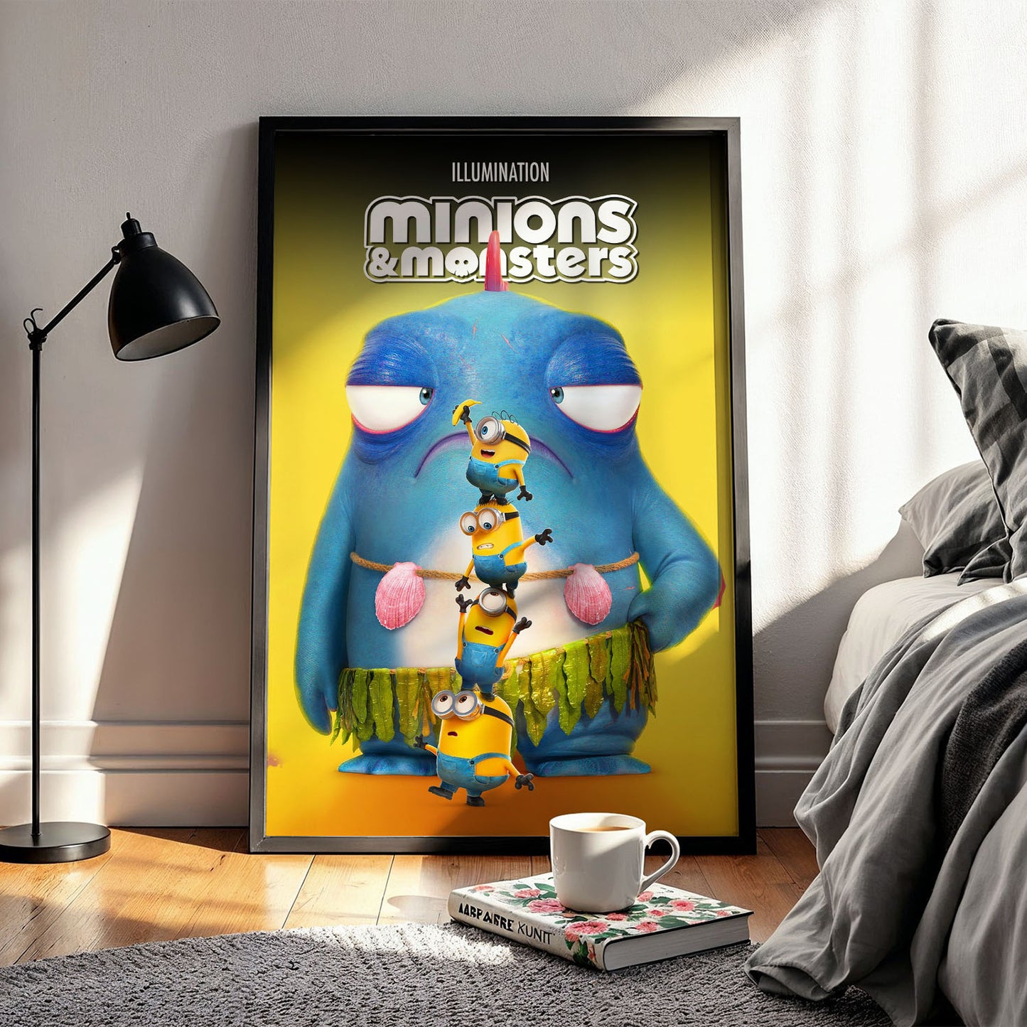 Flex Designs Poster Minions & Monsters Theatrical 11 x 17" Home Goods - Movie 2026 Movie Poster