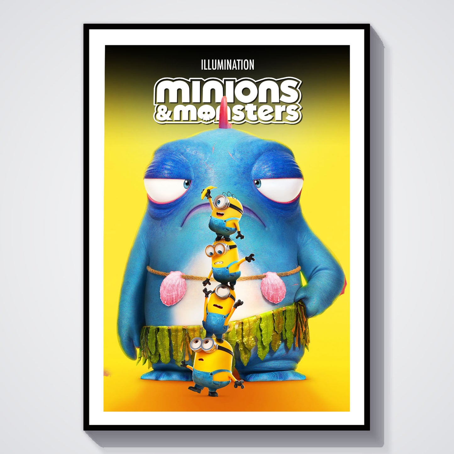 Flex Designs Poster Minions & Monsters Theatrical 5 x 7" Home Goods - Movie 2026 Movie Poster