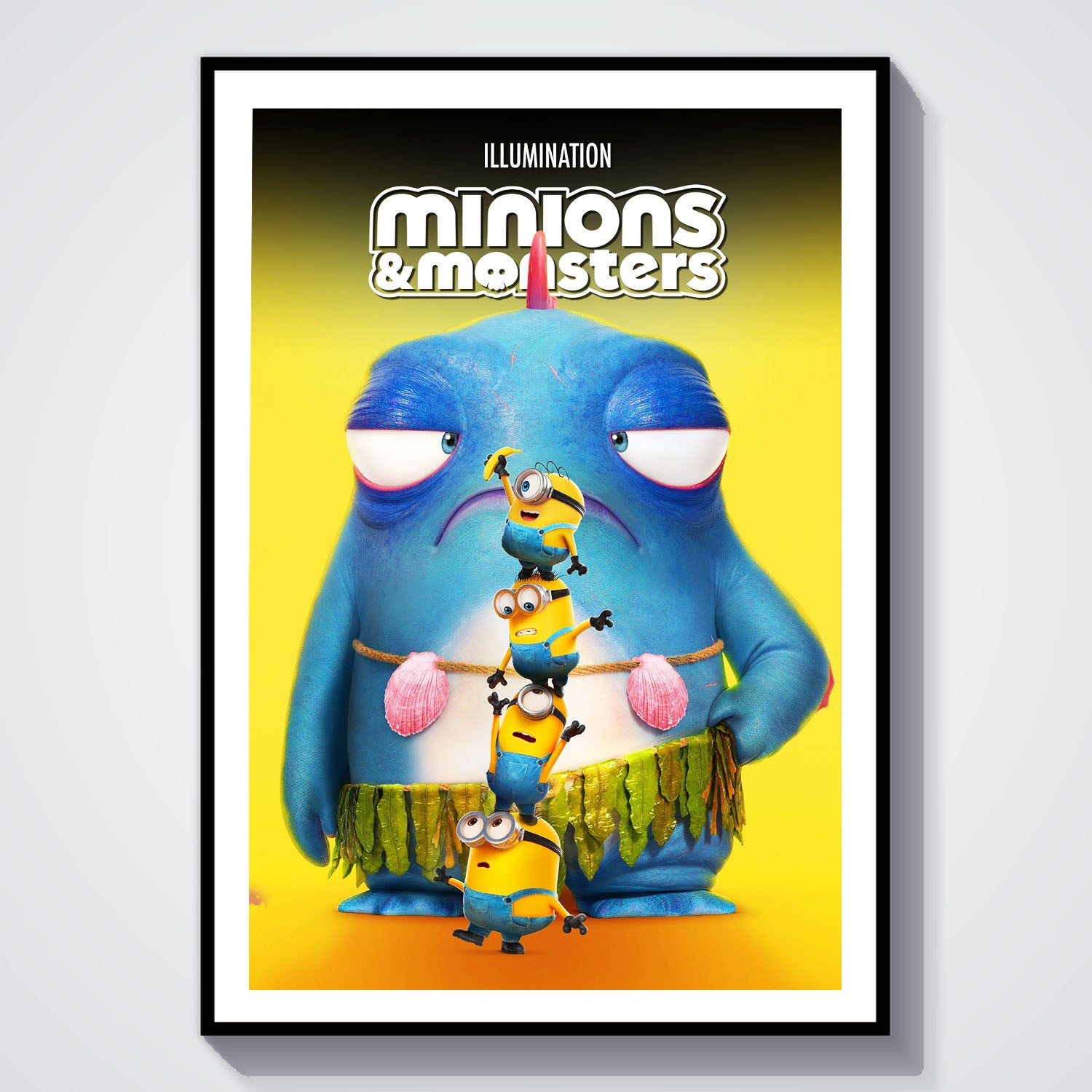Flex Designs Poster Minions & Monsters Theatrical 5 x 7" Home Goods - Movie 2026 Movie Poster