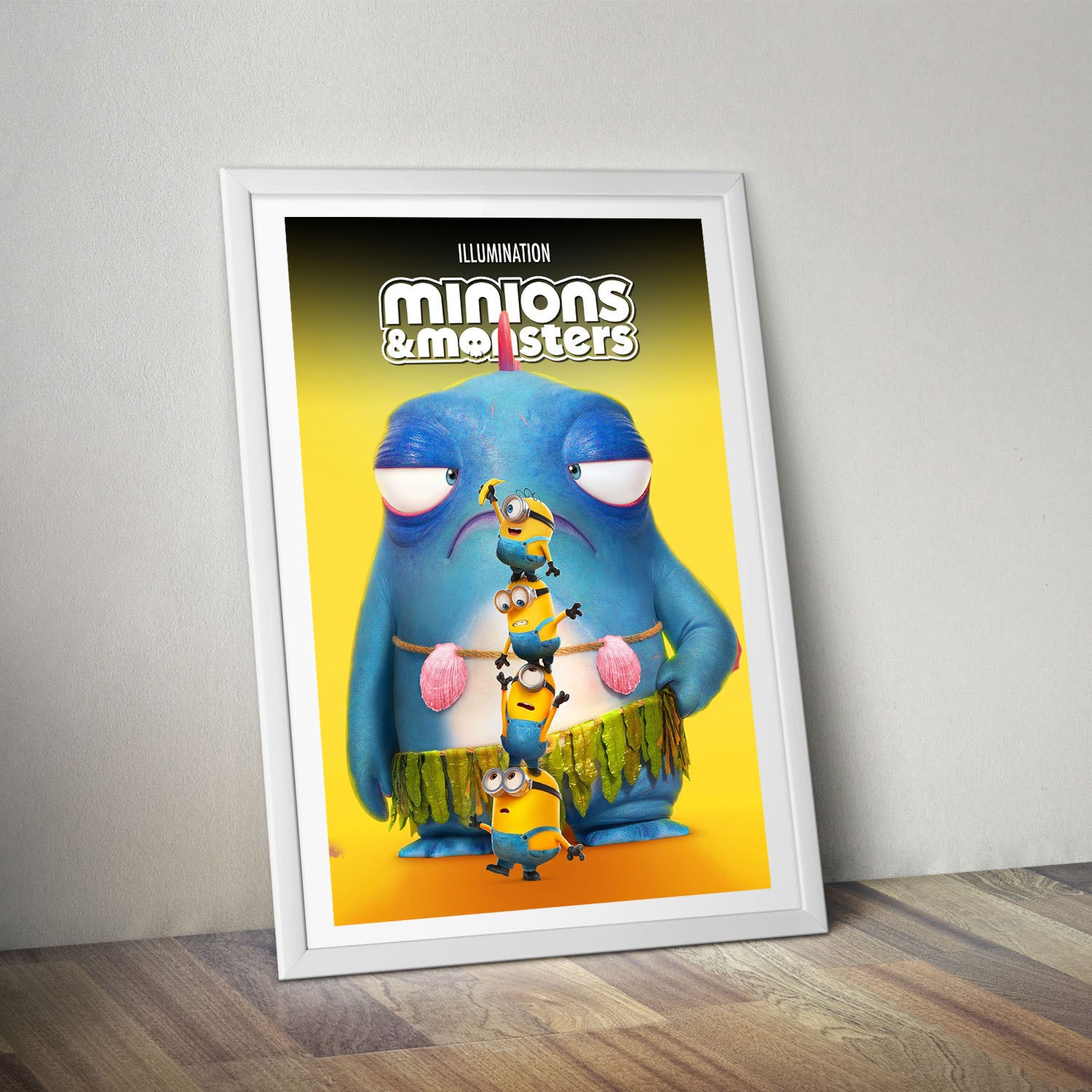 Flex Designs Poster Minions & Monsters Theatrical 5 x 7" Home Goods - Movie 2026 Movie Poster