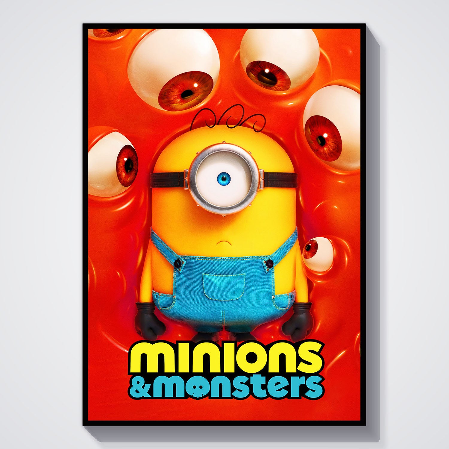 Flex Designs Poster Minions & Monsters 11 x 17" Home Goods - Movie 2026 Movie Poster