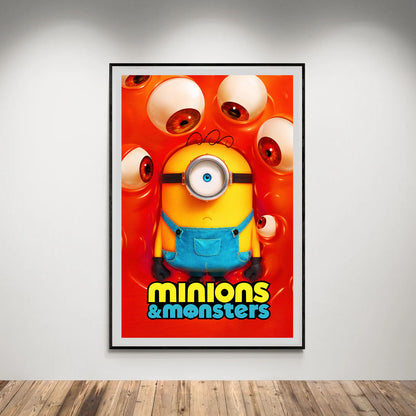 Flex Designs Poster Minions & Monsters 5 x 7" Home Goods - Movie 2026 Movie Poster