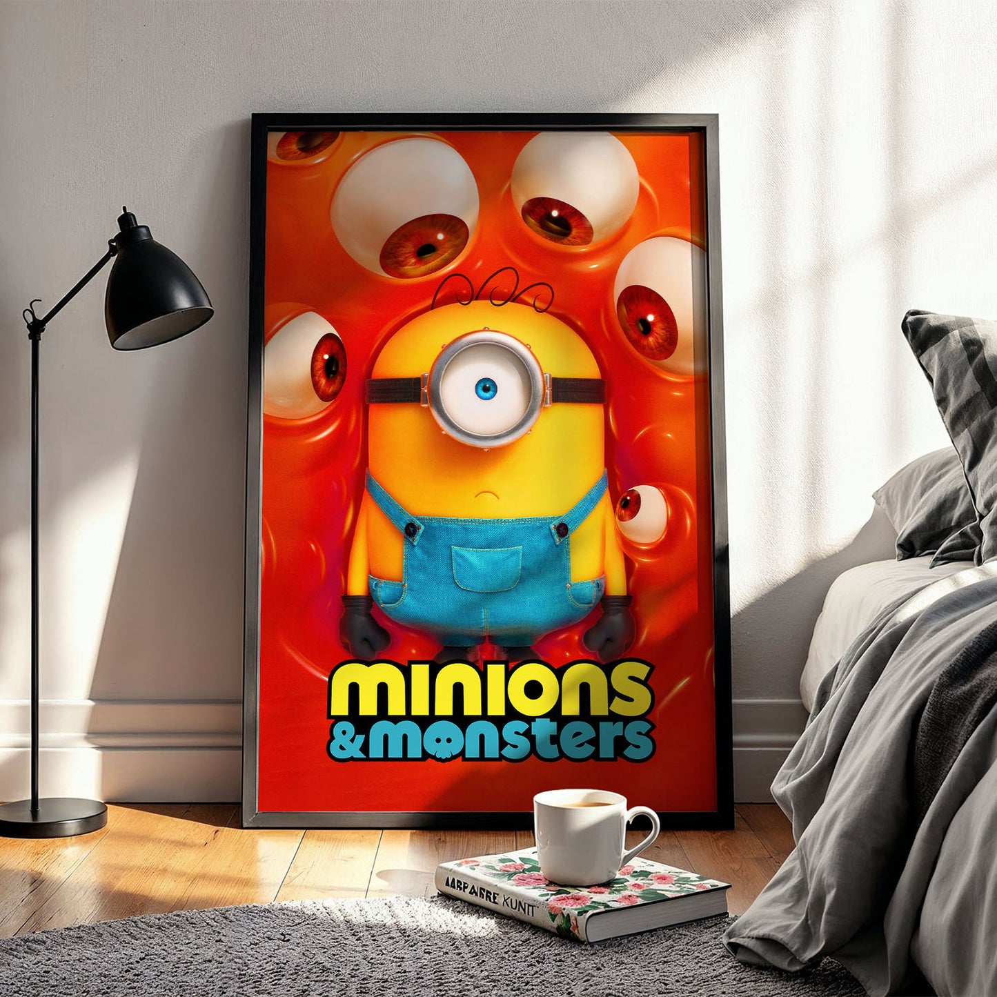 Flex Designs Poster Minions & Monsters 11 x 17" Home Goods - Movie 2026 Movie Poster