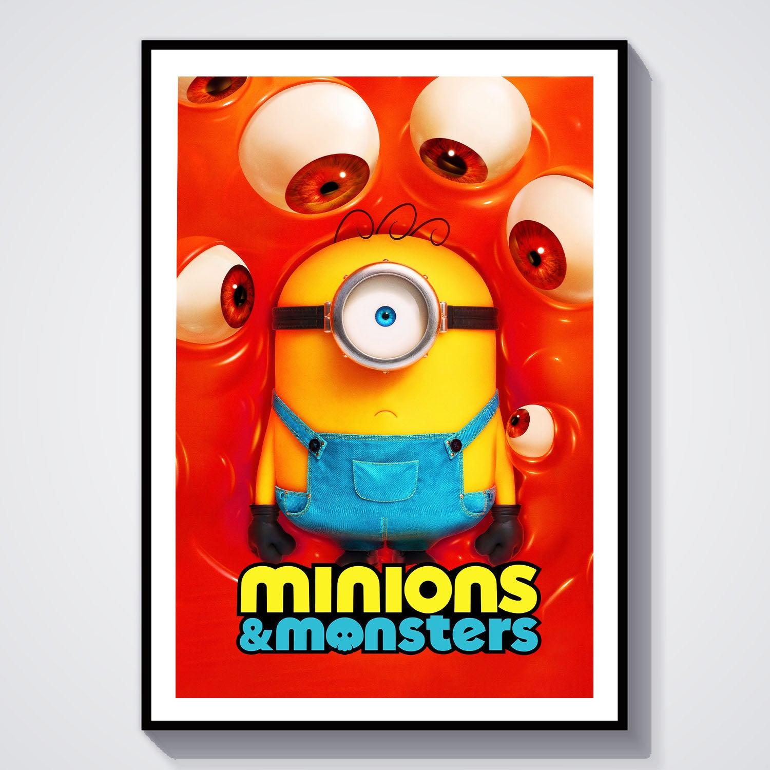 Flex Designs Poster Minions & Monsters 5 x 7" Home Goods - Movie 2026 Movie Poster