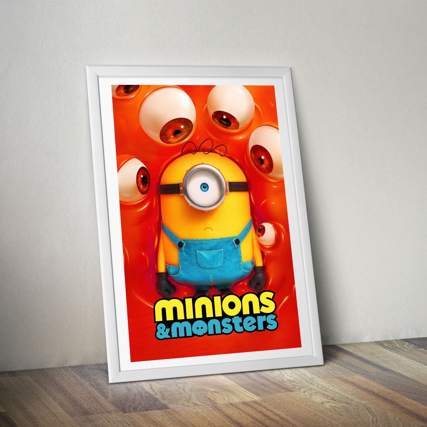 Flex Designs Poster Minions & Monsters 5 x 7" Home Goods - Movie 2026 Movie Poster