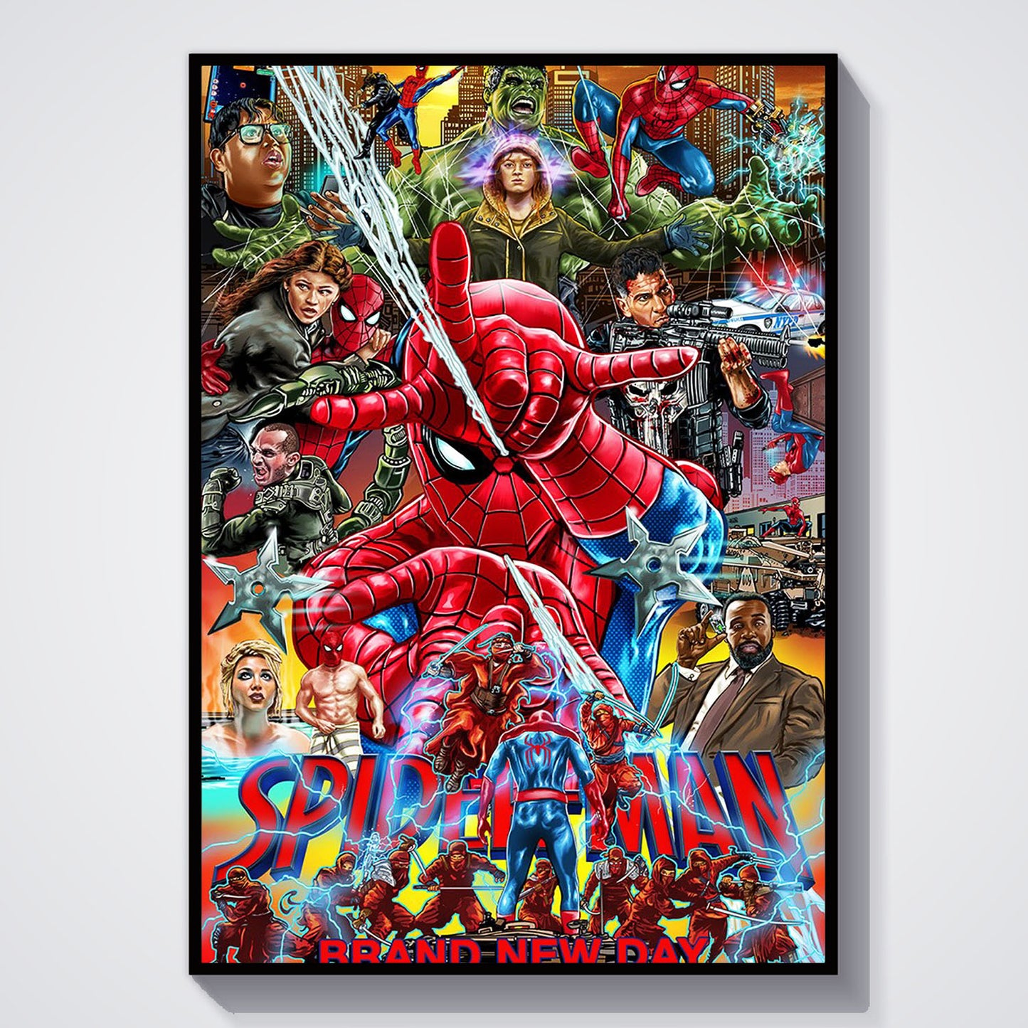 Flex Designs Poster SpiderMan Brand New Day 11 x 17" Home Goods - Movie 2026 Movie Poster