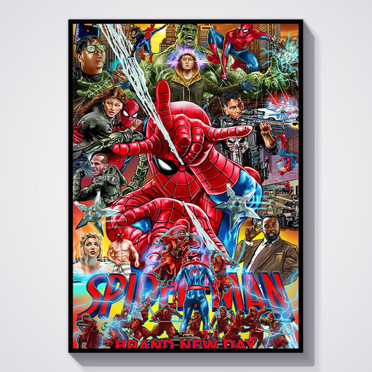 Flex Designs Poster SpiderMan Brand New Day 11 x 17" Home Goods - Movie 2026 Movie Poster