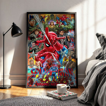 Flex Designs Poster SpiderMan Brand New Day 11 x 17" Home Goods - Movie 2026 Movie Poster