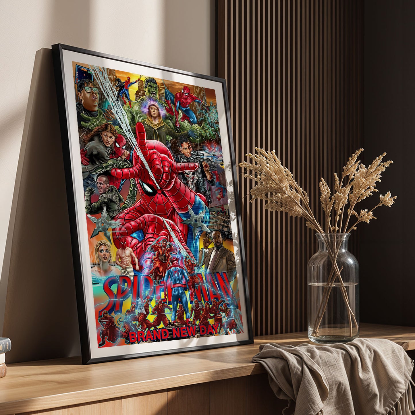 Flex Designs Poster SpiderMan Brand New Day 11 x 17" Home Goods - Movie 2026 Movie Poster