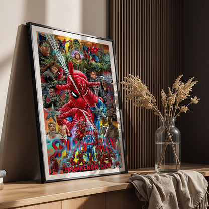 Flex Designs Poster SpiderMan Brand New Day 11 x 17" Home Goods - Movie 2026 Movie Poster