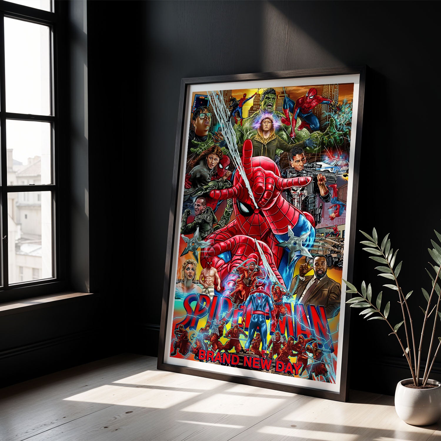 Flex Designs Poster SpiderMan Brand New Day 5 x 7" Home Goods - Movie 2026 Movie Poster