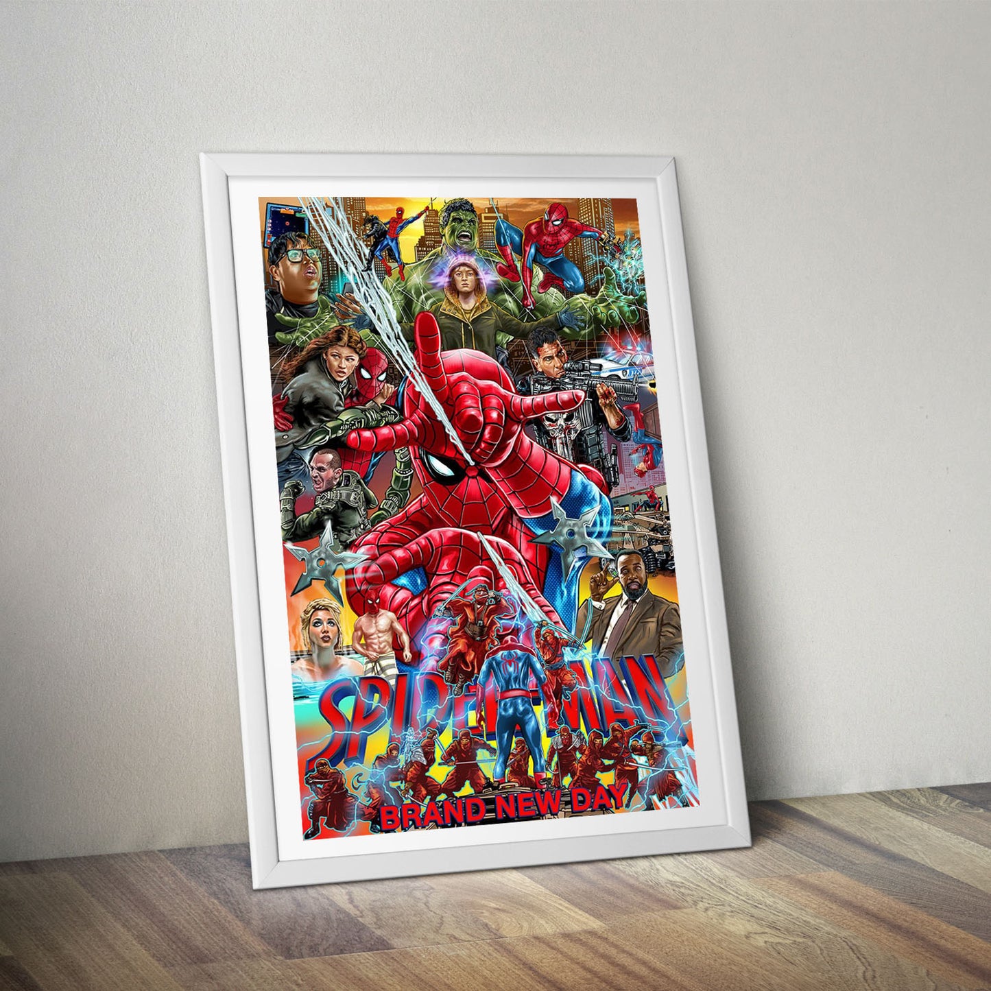 Flex Designs Poster SpiderMan Brand New Day 5 x 7" Home Goods - Movie 2026 Movie Poster