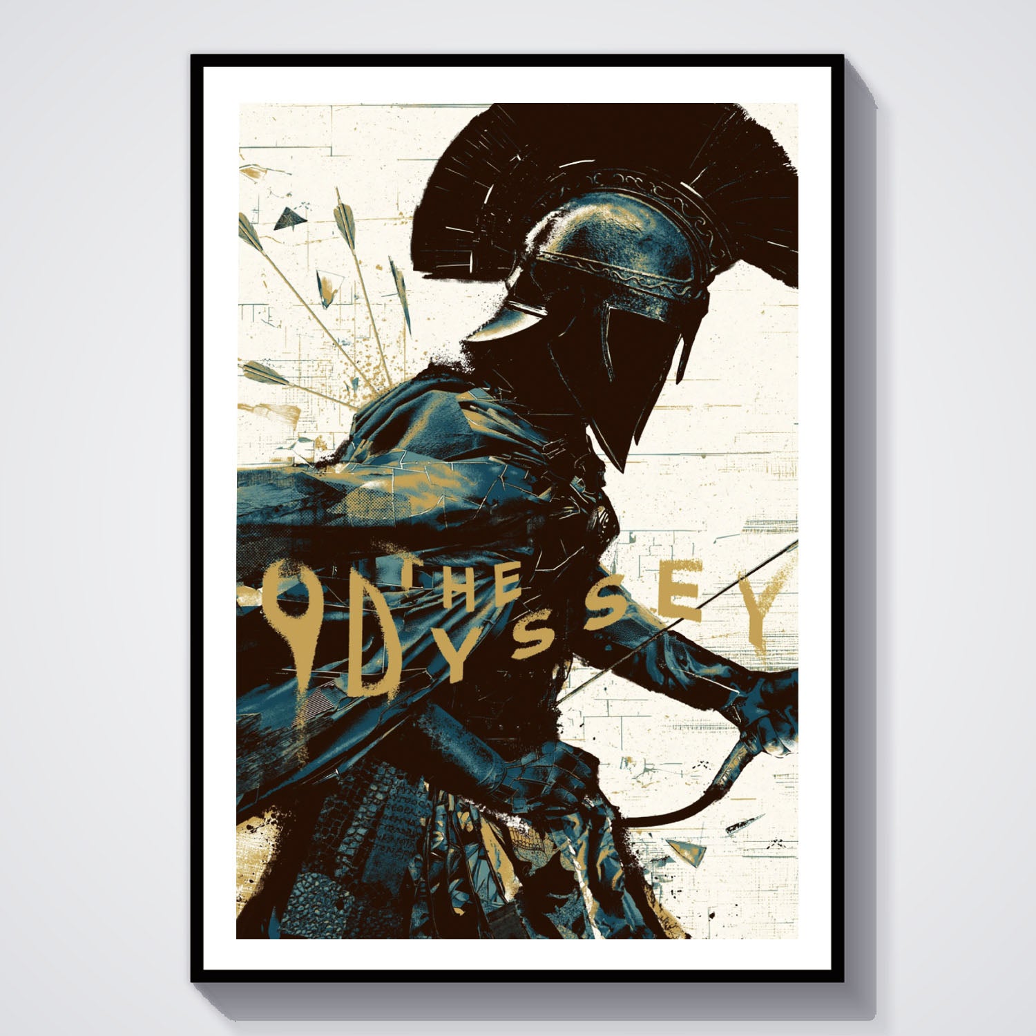 Flex Designs Poster The Odyssey Sketch 5 x 7" Home Goods - Movie 2026 Movie Poster