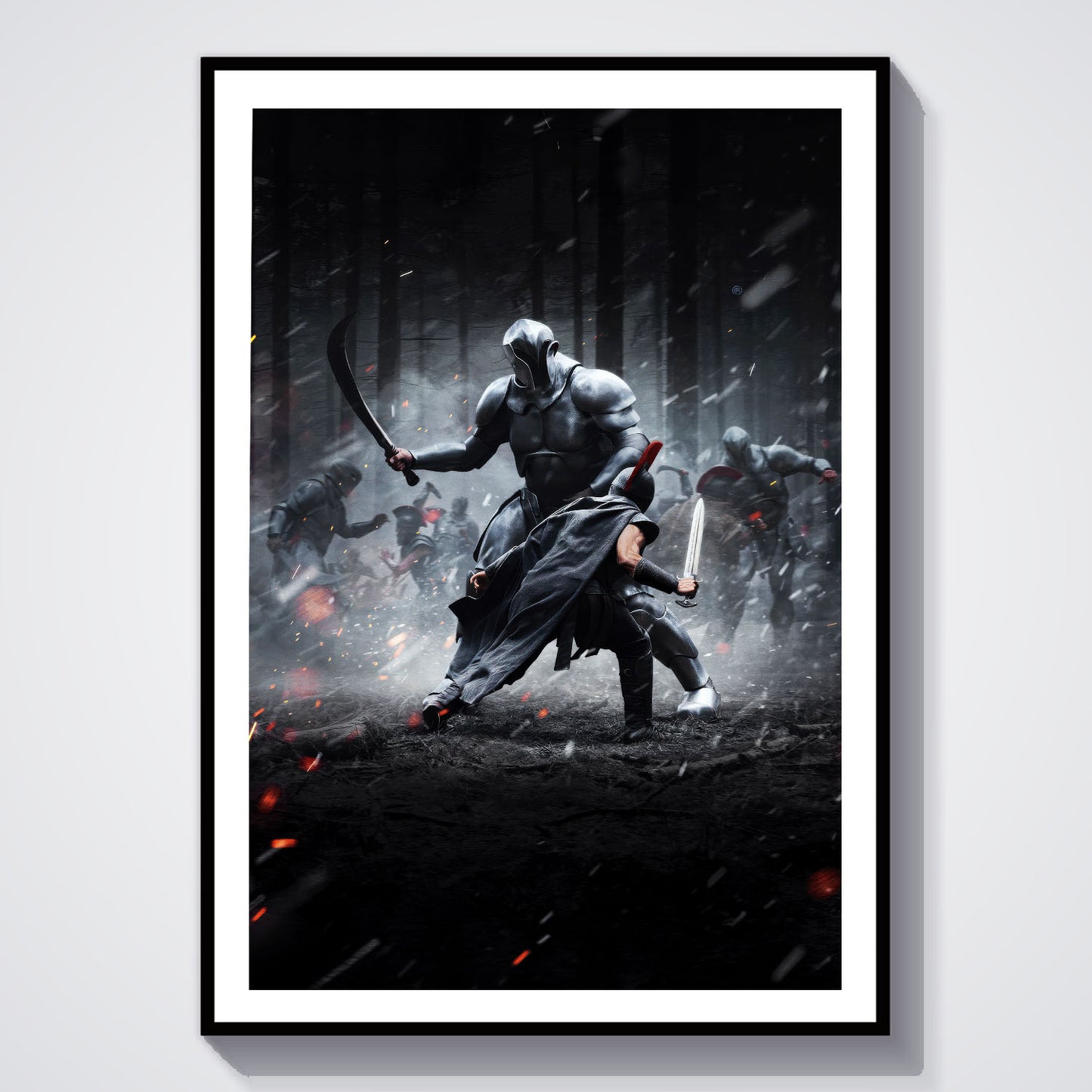 Flex Designs Poster The Odyssey Textless 5 x 7" Home Goods - Movie 2026 Movie Poster