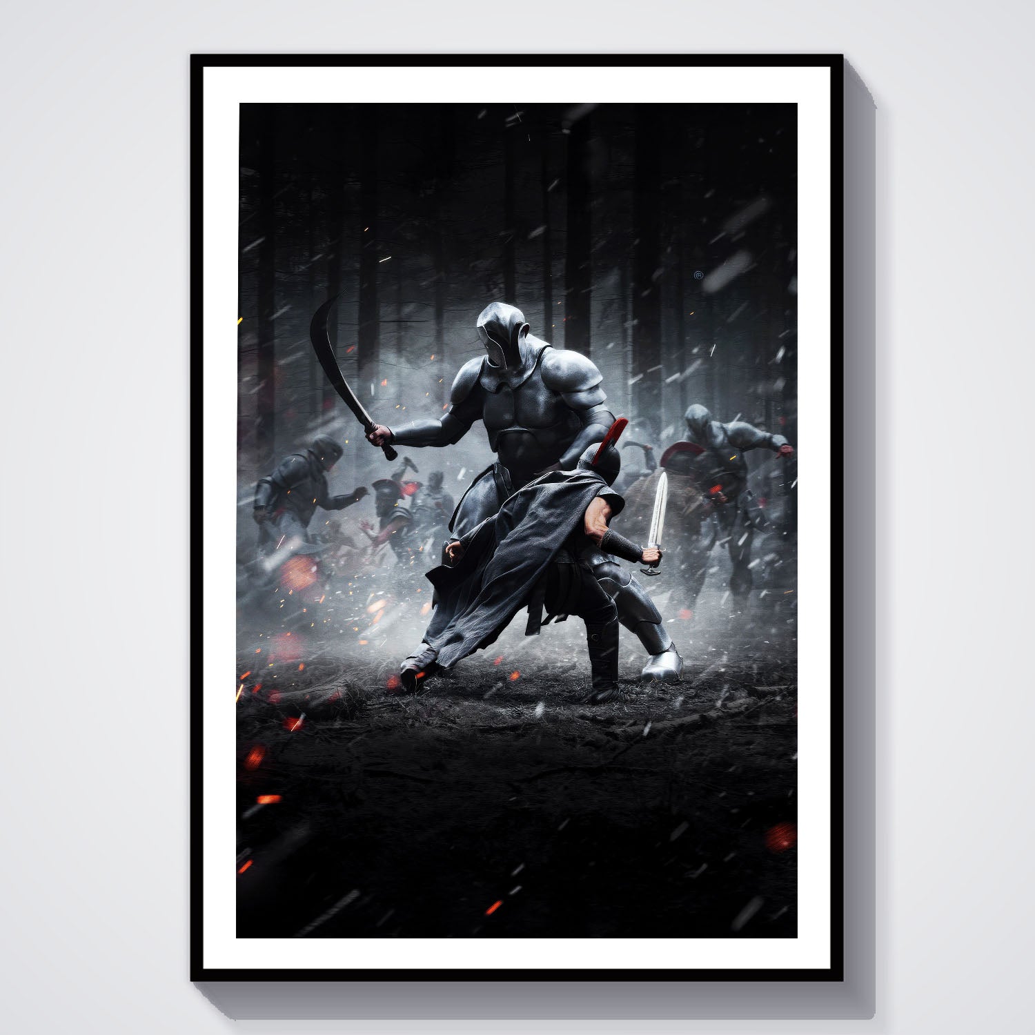 Flex Designs Poster The Odyssey Textless 5 x 7" Home Goods - Movie 2026 Movie Poster