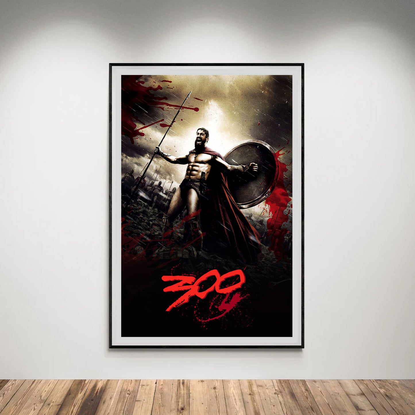 Flex Designs Poster 300 Cinematic 5 x 7" Home Goods - Movie 2007 Movie Poster