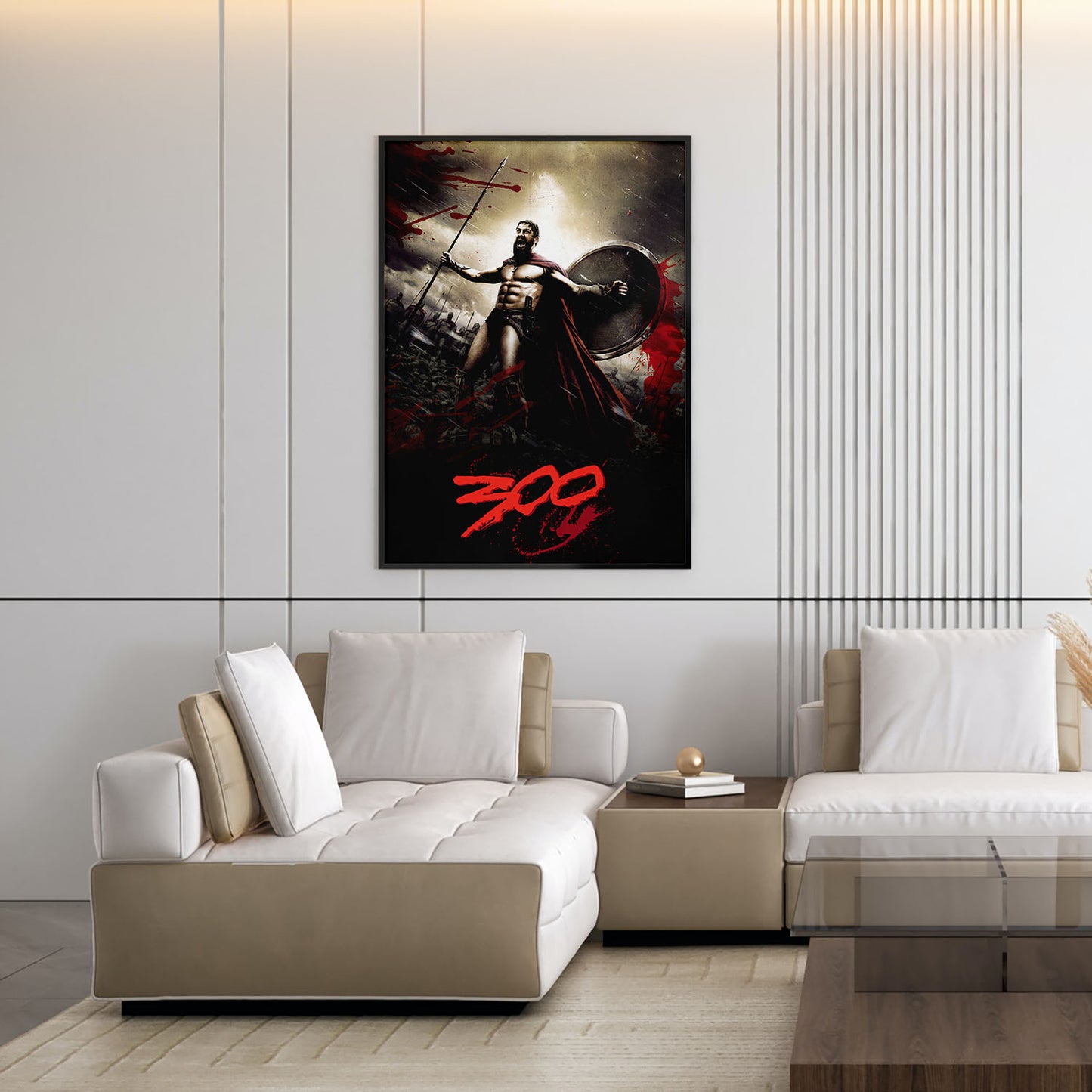 Flex Designs Poster 300 Cinematic 11 x 17" Home Goods - Movie 2007 Movie Poster