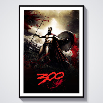 Flex Designs Poster 300 Cinematic 5 x 7" Home Goods - Movie 2007 Movie Poster