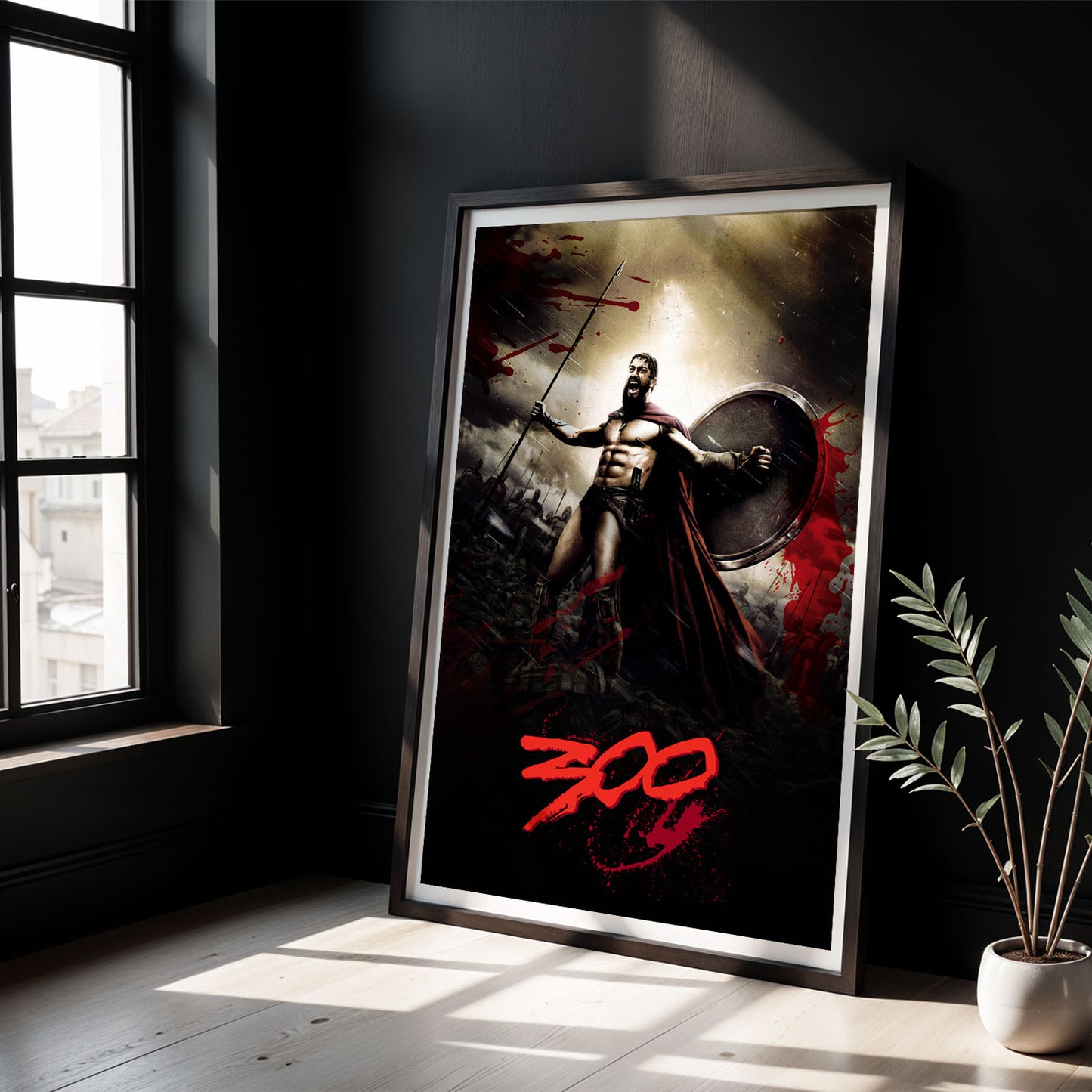 Flex Designs Poster 300 Cinematic 5 x 7" Home Goods - Movie 2007 Movie Poster
