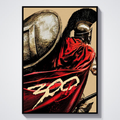 Flex Designs Poster 300 Theatrical 11 x 17" Home Goods - Movie 2007 Movie Poster