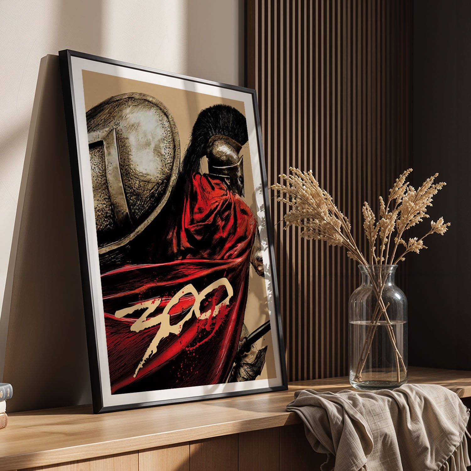 Flex Designs Poster 300 Theatrical 11 x 17" Home Goods - Movie 2007 Movie Poster