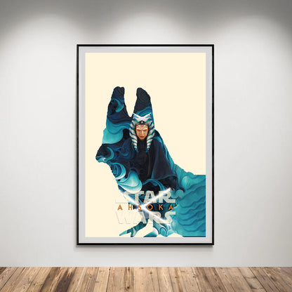Flex Designs Poster Ahsoka Sketch 5 x 7" Home Goods - TV show 2023 TV show Poster