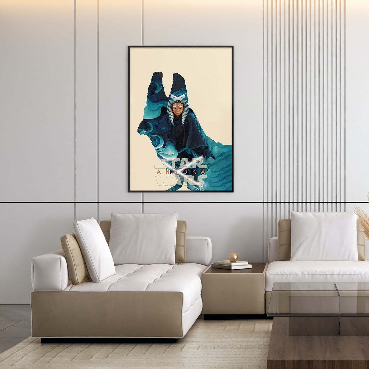 Flex Designs Poster Ahsoka Sketch 11 x 17" Home Goods - TV show 2023 TV show Poster