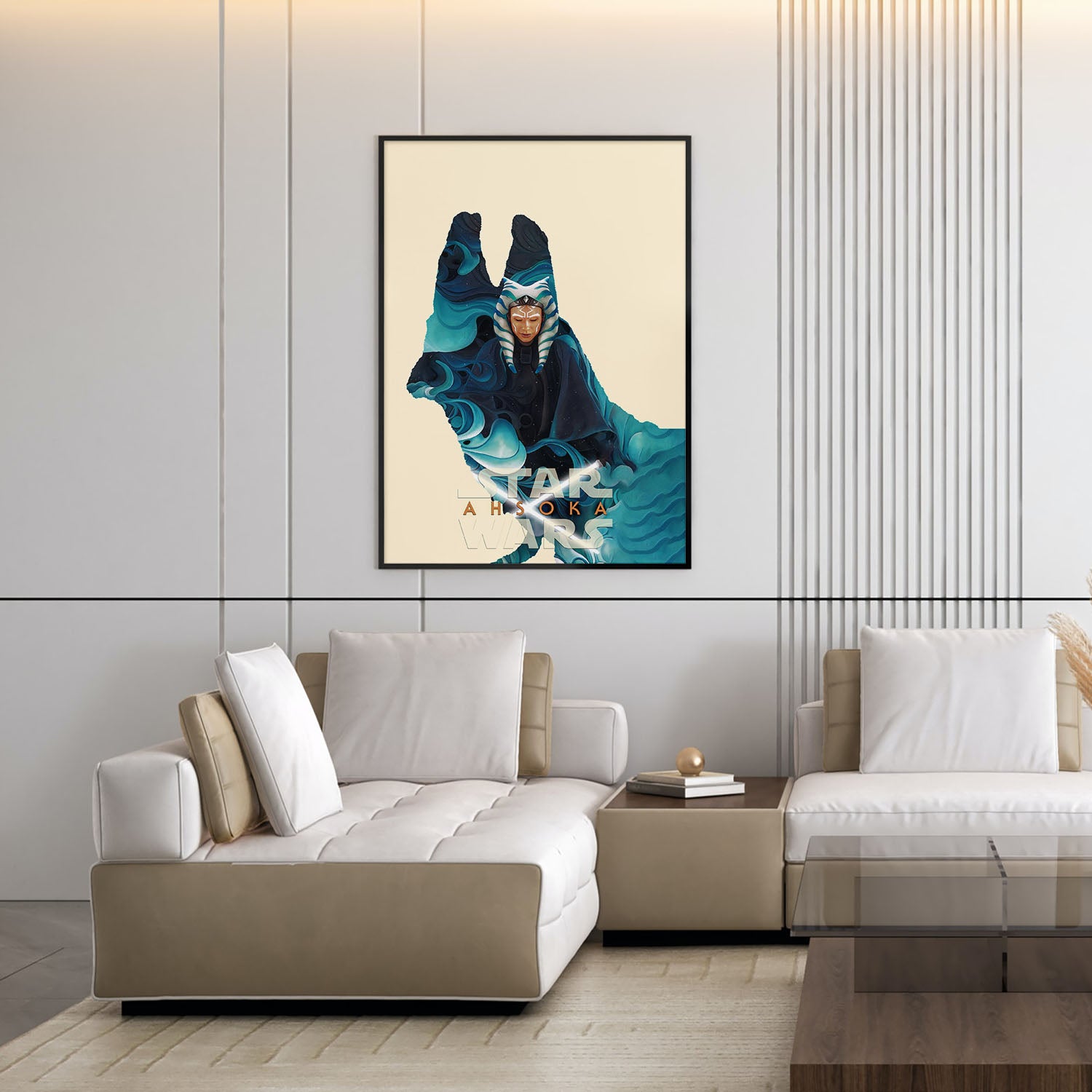Flex Designs Poster Ahsoka Sketch 11 x 17" Home Goods - TV show 2023 TV show Poster