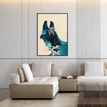 Flex Designs Poster Ahsoka Sketch 11 x 17" Home Goods - TV show 2023 TV show Poster