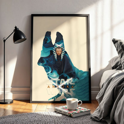 Flex Designs Poster Ahsoka Sketch 11 x 17" Home Goods - TV show 2023 TV show Poster