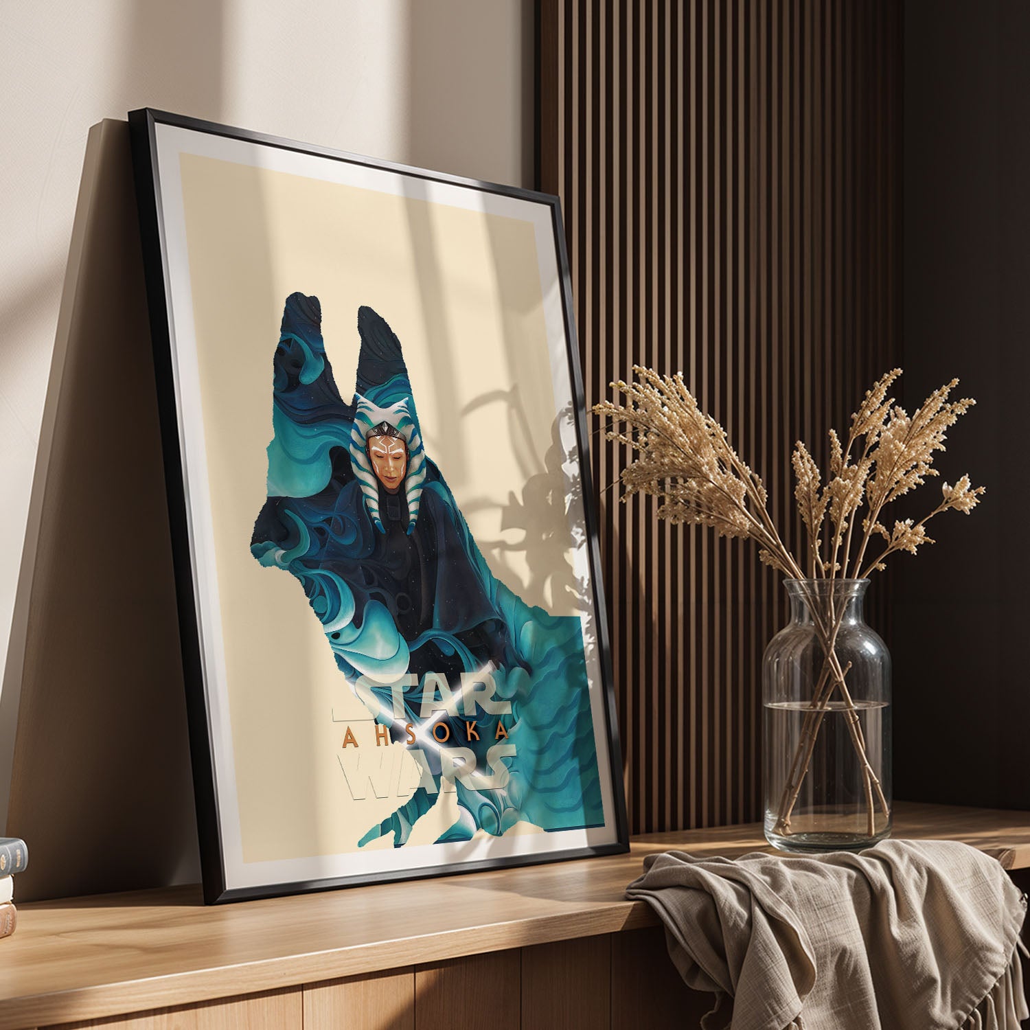 Flex Designs Poster Ahsoka Sketch 11 x 17" Home Goods - TV show 2023 TV show Poster