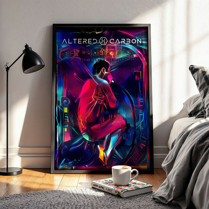 Flex Designs Poster Altered Carbon Sketch 11 x 17" Home Goods - TV show 2018 TV show Poster