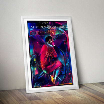 Flex Designs Poster Altered Carbon Sketch 5 x 7" Home Goods - TV show 2018 TV show Poster