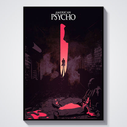 Flex Designs Poster American Psycho Minimalist 11 x 17" Home Goods - Movie 2000 Movie Poster