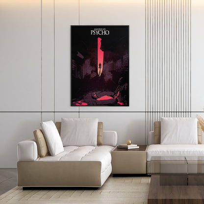 Flex Designs Poster American Psycho Minimalist 11 x 17" Home Goods - Movie 2000 Movie Poster
