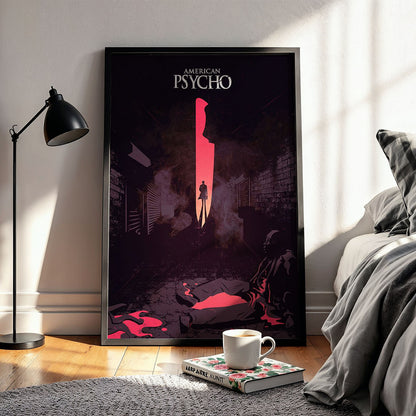 Flex Designs Poster American Psycho Minimalist 11 x 17" Home Goods - Movie 2000 Movie Poster