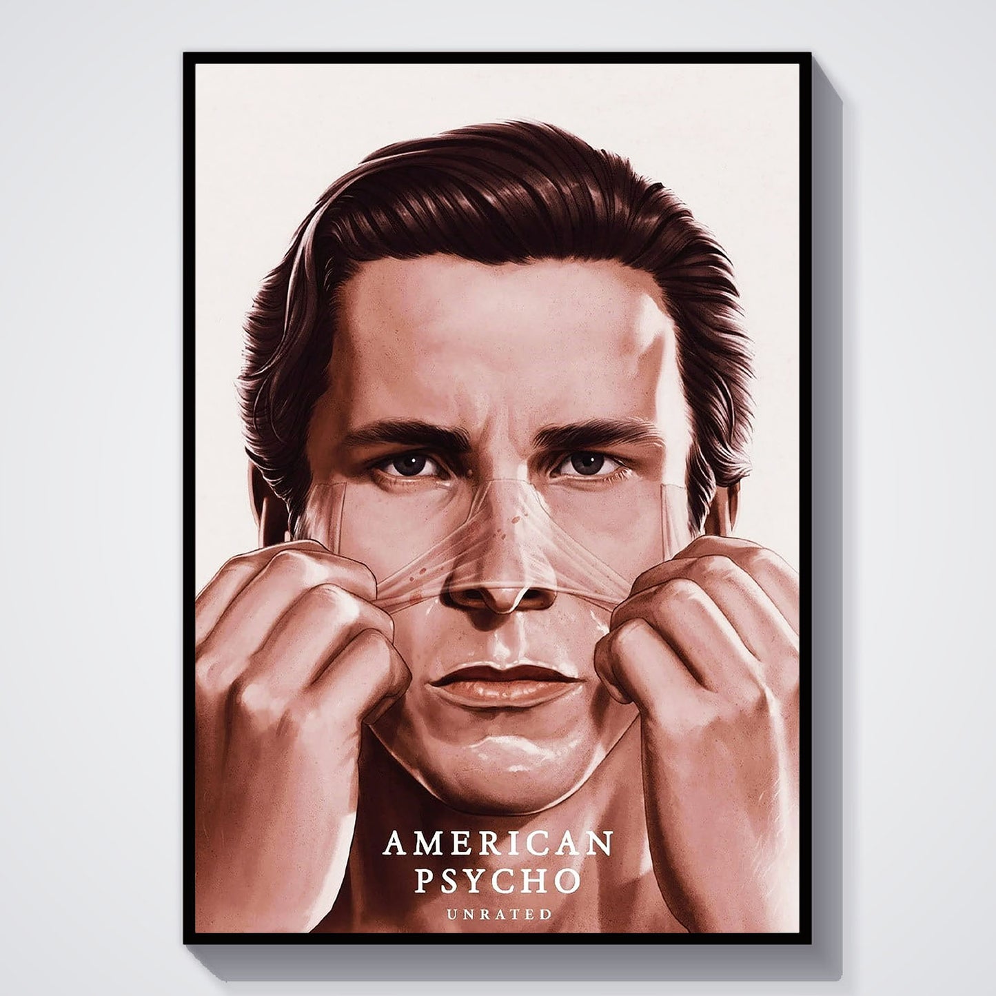 Flex Designs Poster American Psycho Drawing 11 x 17" Home Goods - Movie 2000 Movie Poster