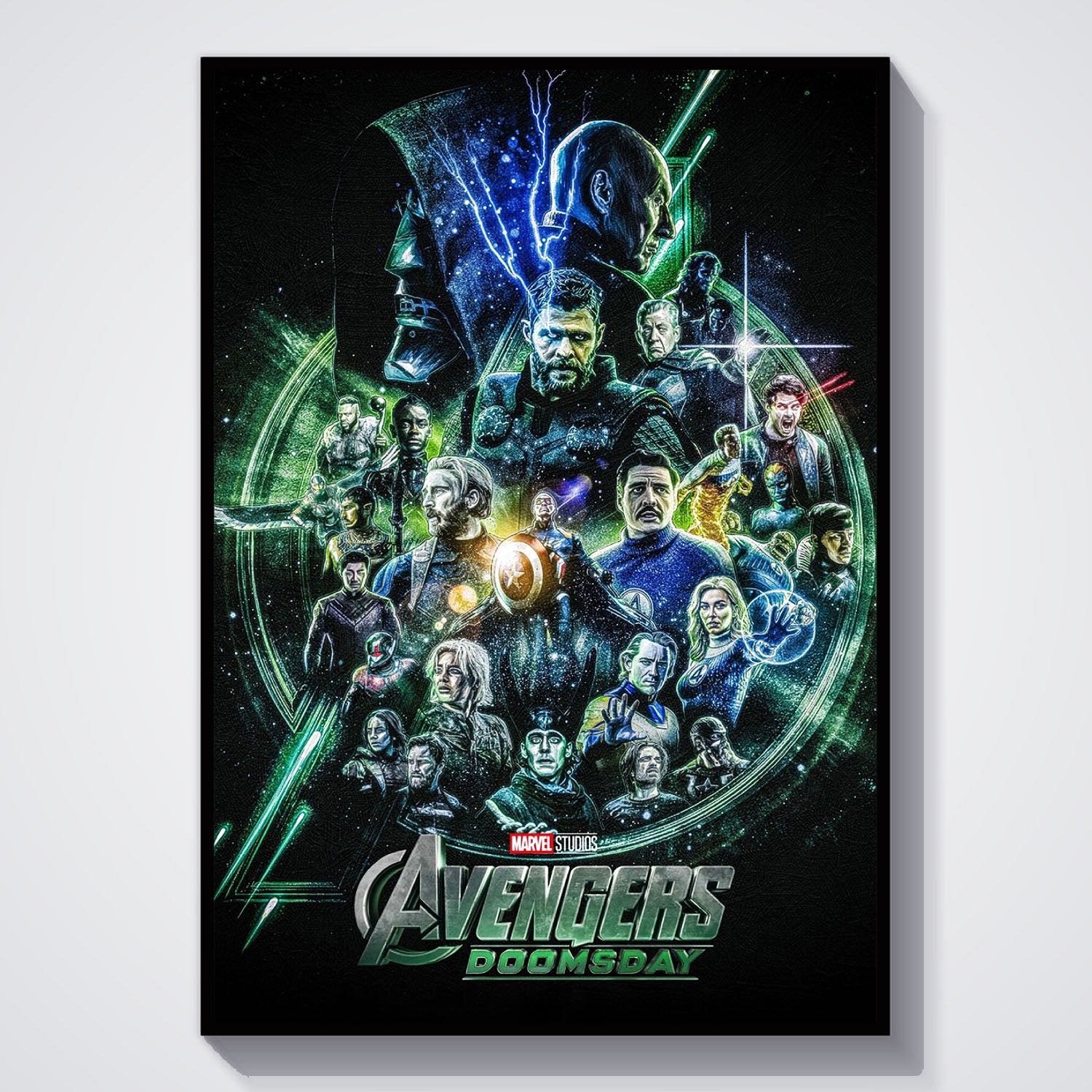 Flex Designs Poster Avengers Doomsday Sketch 11 x 17" Home Goods - Movie 2026 Movie Poster