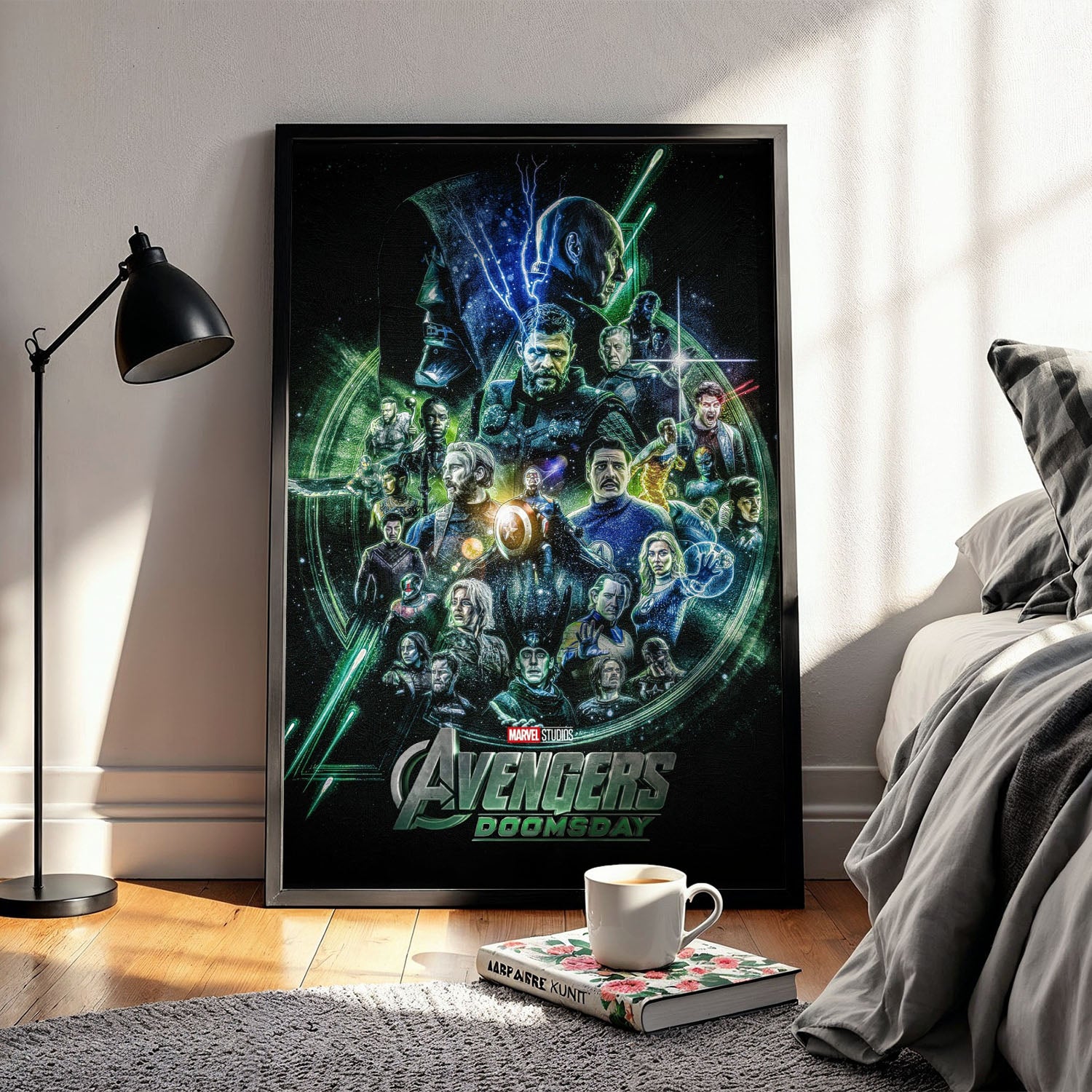 Flex Designs Poster Avengers Doomsday Sketch 11 x 17" Home Goods - Movie 2026 Movie Poster