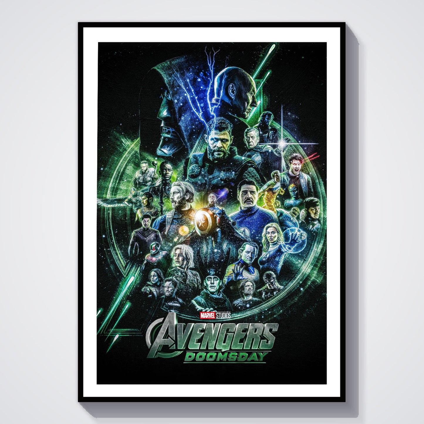Flex Designs Poster Avengers Doomsday Sketch 5 x 7" Home Goods - Movie 2026 Movie Poster